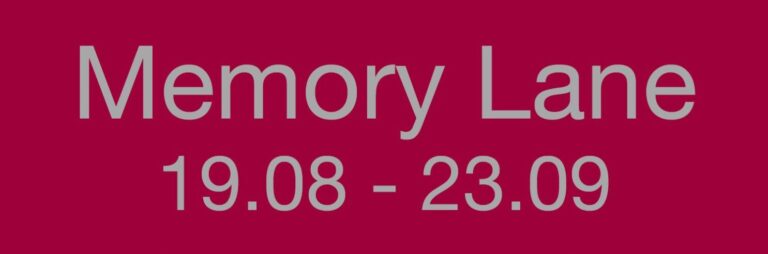 19.08.2023 Memory Lane